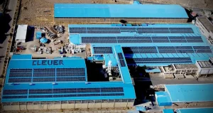 پروژه نیروگاه خورشیدی کارخانجات لوازم خانگی کلور