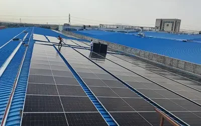 نیروگاه خورشیدی میهن شهر لبنیات